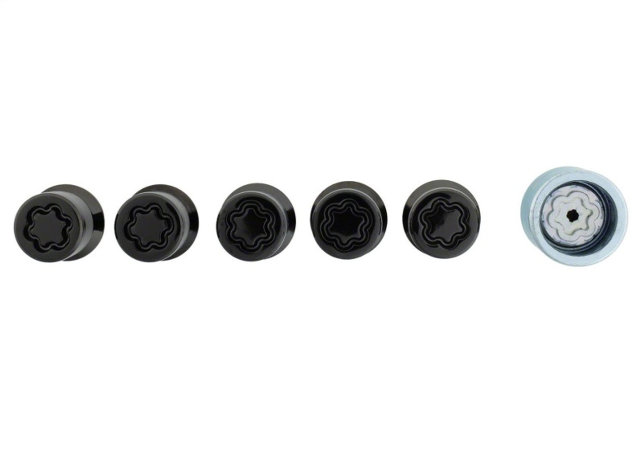 Ford Racing M12X1.5 Black Security Lug Nut - Set of 5 - M-1A043-B5 Photo - Unmounted