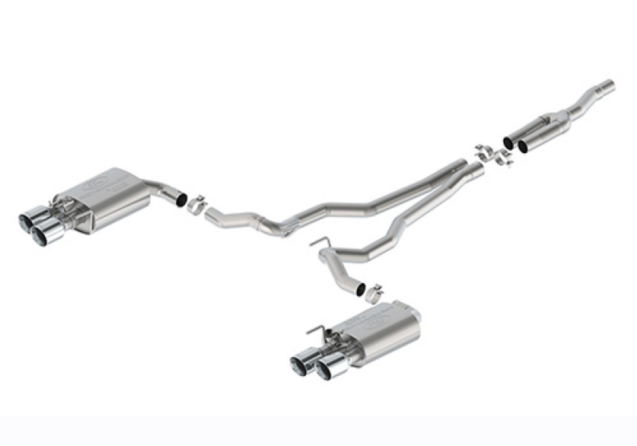 Ford Racing 2024 Mustang 2.3L Sport Active Cat-Back Exhaust - Chrome Tip - M-5200-M2SC User 1