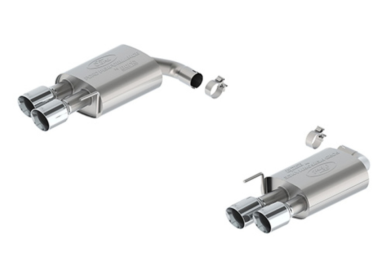 Ford Racing 2024 Mustang 2.3L Sport Non-Active Axle-Back w/GT Valance - Chrome Tip - M-5230-M2SCV User 1