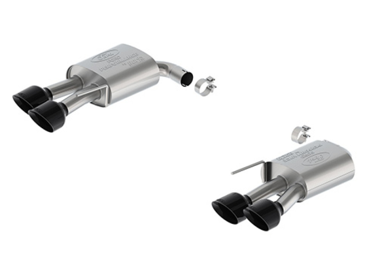 Ford Racing 2024 Mustang 5.0L Extreme Non-Active Axle-Back w/Valance - Black Tip - M-5230-M5EBV User 1