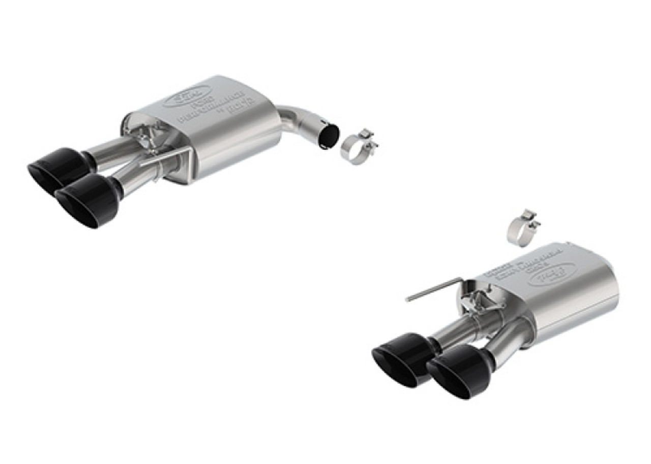 Ford Racing 2024 Mustang 5.0L Extreme Active Axle-Back w/Valance - Black Tip - M-5230-M5EBVA User 1