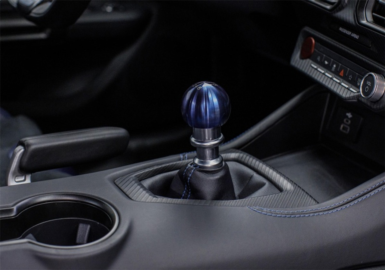 Ford Racing Mustang Anodized Titanium Shift Knob - M-7213-T Photo - Mounted