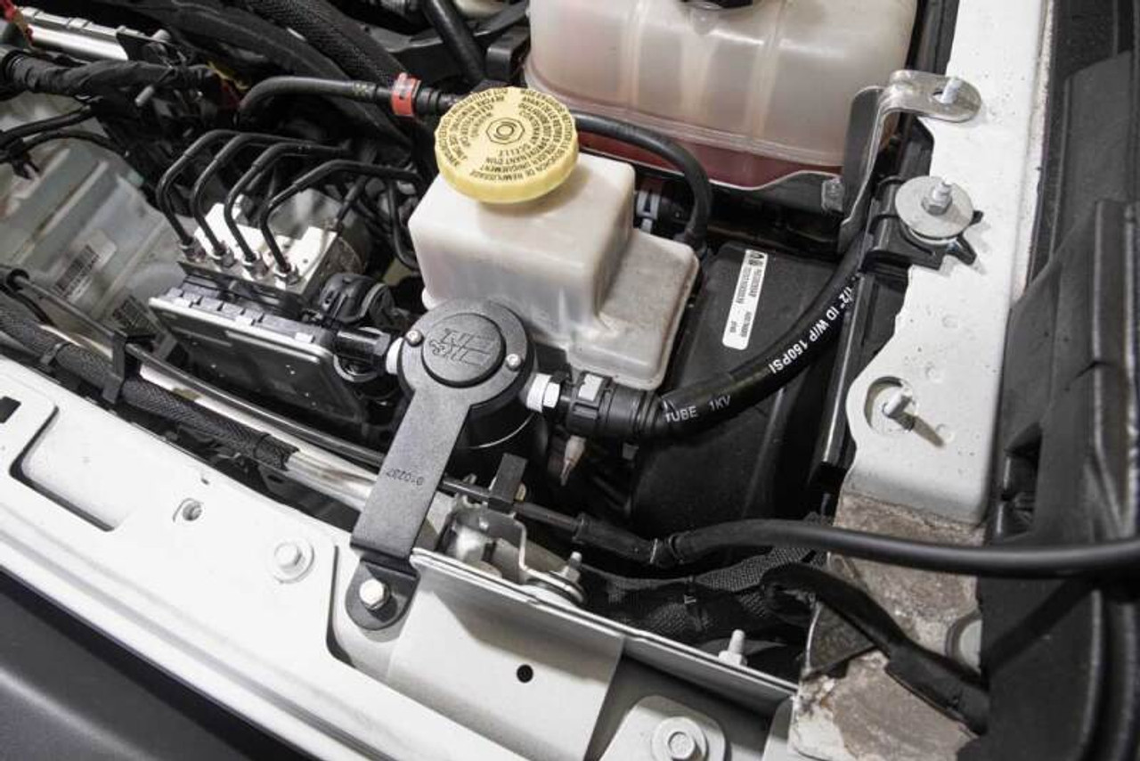 K&N 18-23 Jeep Wrangler (JL) 3.6L Oil Catch Can - 81-0816 Photo - Mounted