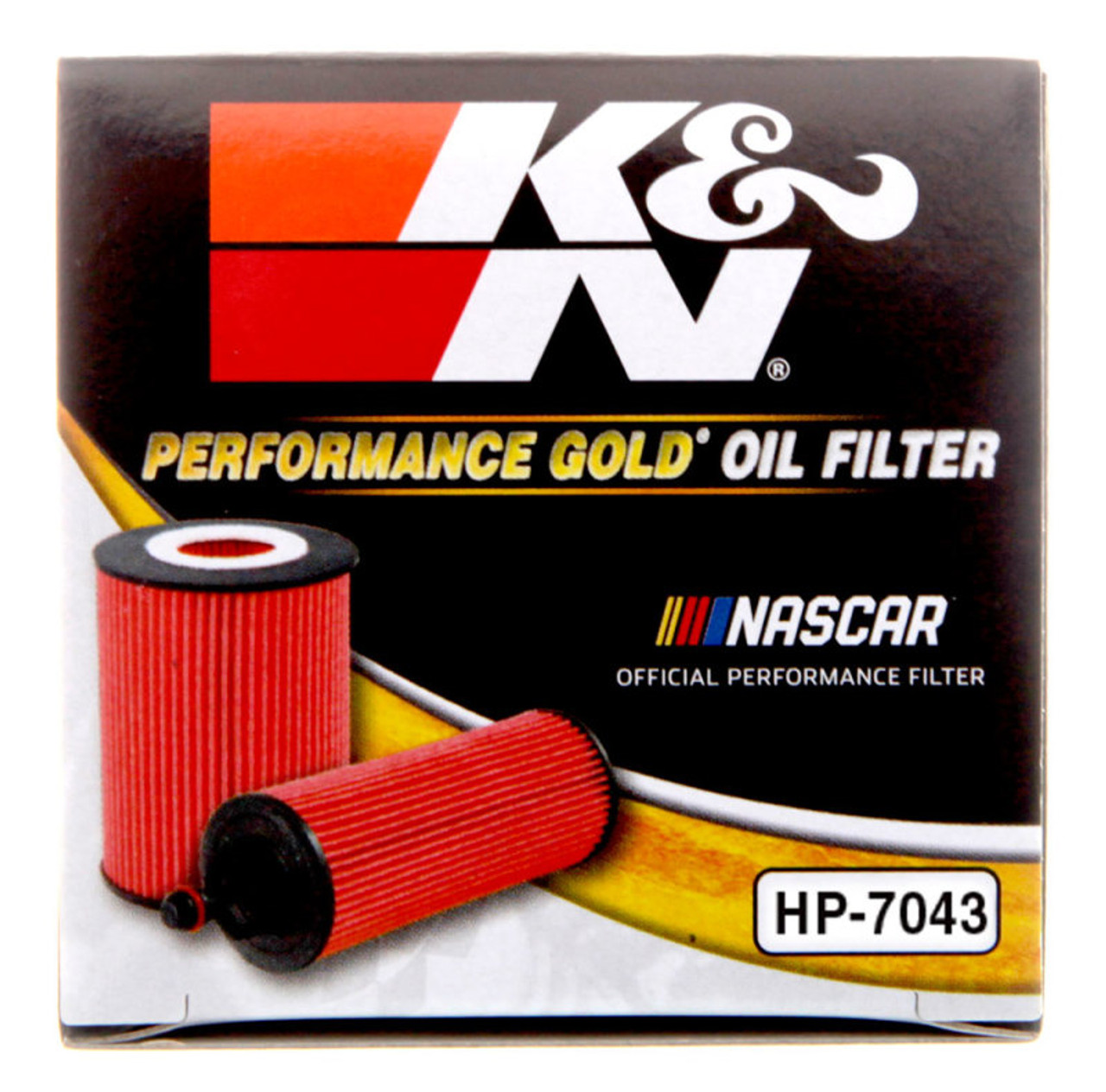 K&N Oil Filter OIL FILTER; AUTOMOTIVE - HP-7043 Photo - in package