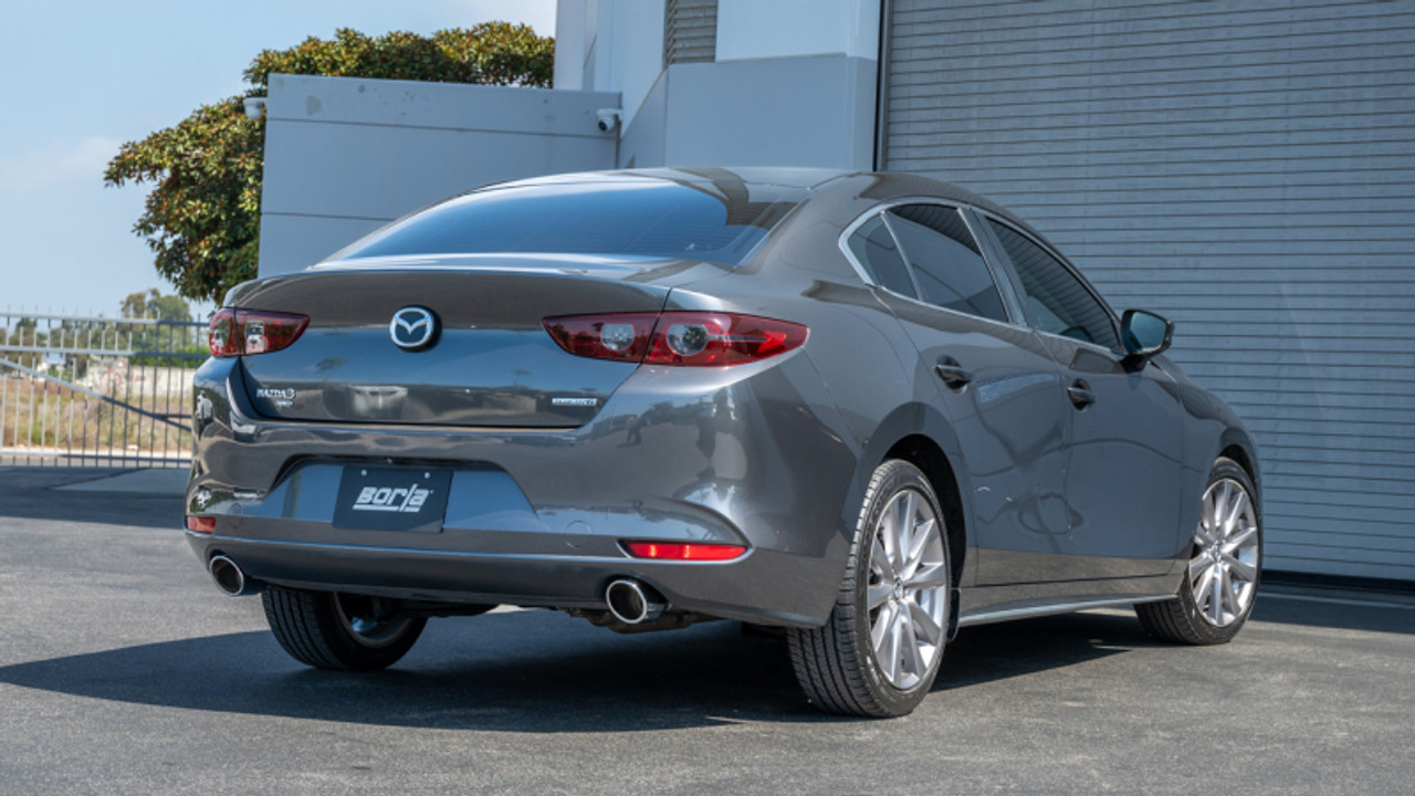 Borla 19-23 Mazda 3 NA / 21-23 Mazda 3 Turbo S-Type Axle Back Exhaust w/ 4in Tips - 11982 User 1