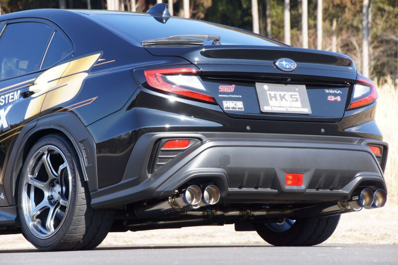 HKS 2021 Subaru WRX LEGAMAX Sport Exhaust - 31021-AF026 Photo - Close Up