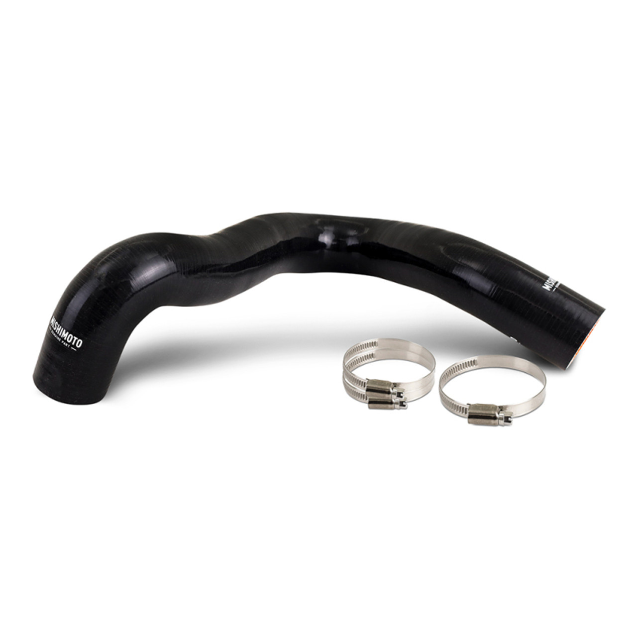 Mishimoto 99-03 Ford F-250 7.3L Coolant Hose Upper Reroute BK - MMHOSE-F2D-99UBK Photo - Primary