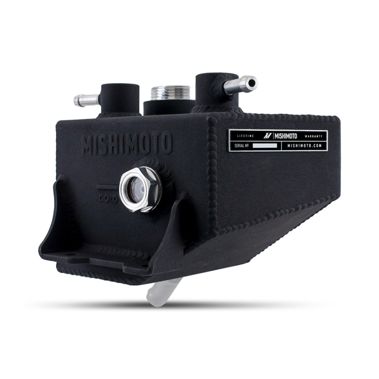 Mishimoto 2024+ Ford Mustang V8/2.3L EcoBoost Expansion Tank - Black - MMRT-MUS-24MWBK User 1