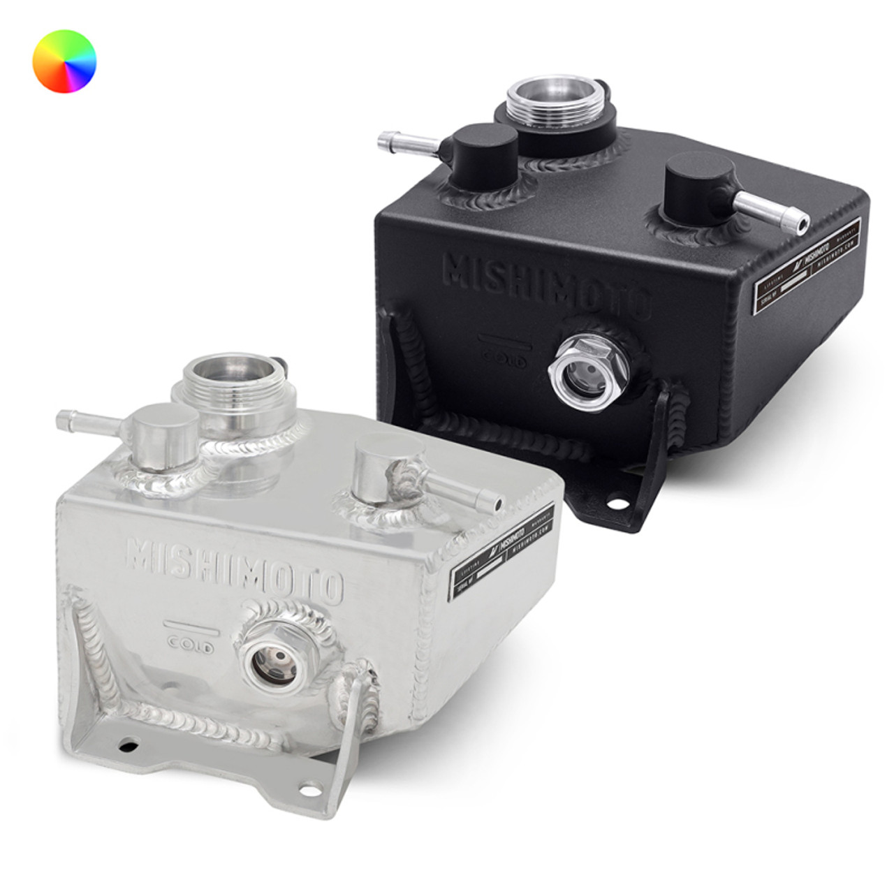 Mishimoto 2024+ Ford Mustang V8/2.3L EcoBoost Expansion Tank - Natural - MMRT-MUS-24N Photo - Primary