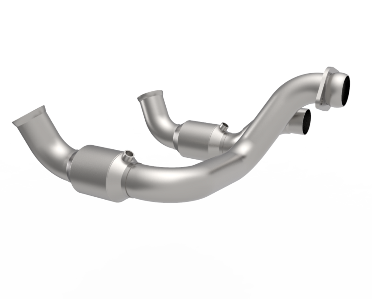 Kooks 20-22 Ford F250 7.3L V8 / Ford F350 7.3L V8 1-7/8in x 3in SS Headers w/ Green Catted Conn - 1400H430 Photo - Unmounted