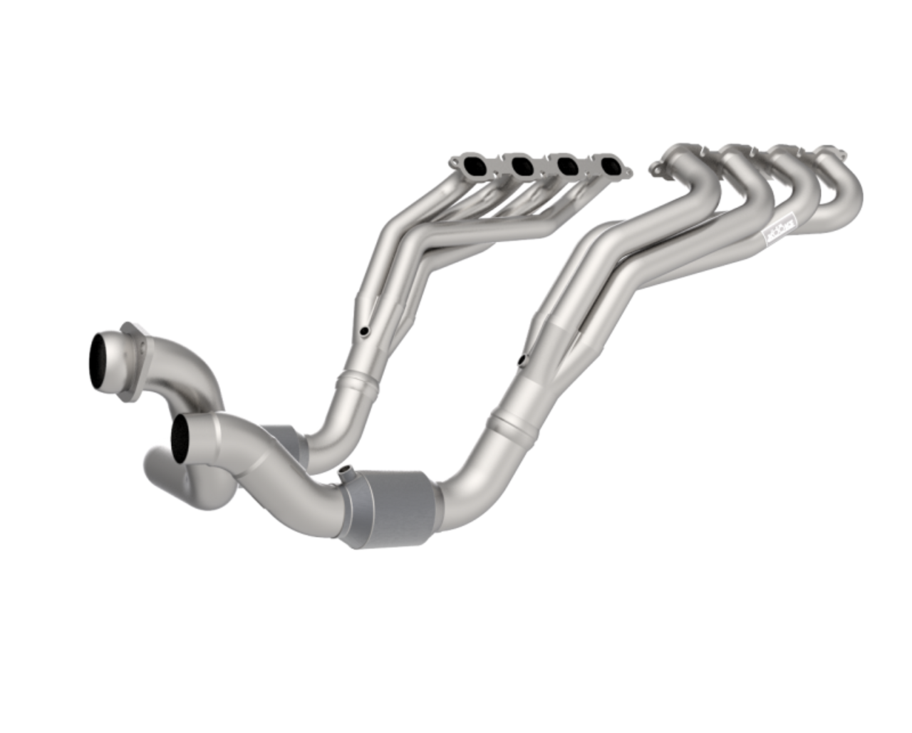 Kooks 20-22 Ford F250 7.3L V8 / Ford F350 7.3L V8 1-7/8in x 3in SS Headers w/ H.O. Green Catted Conn - 1400H440 Photo - Unmounted