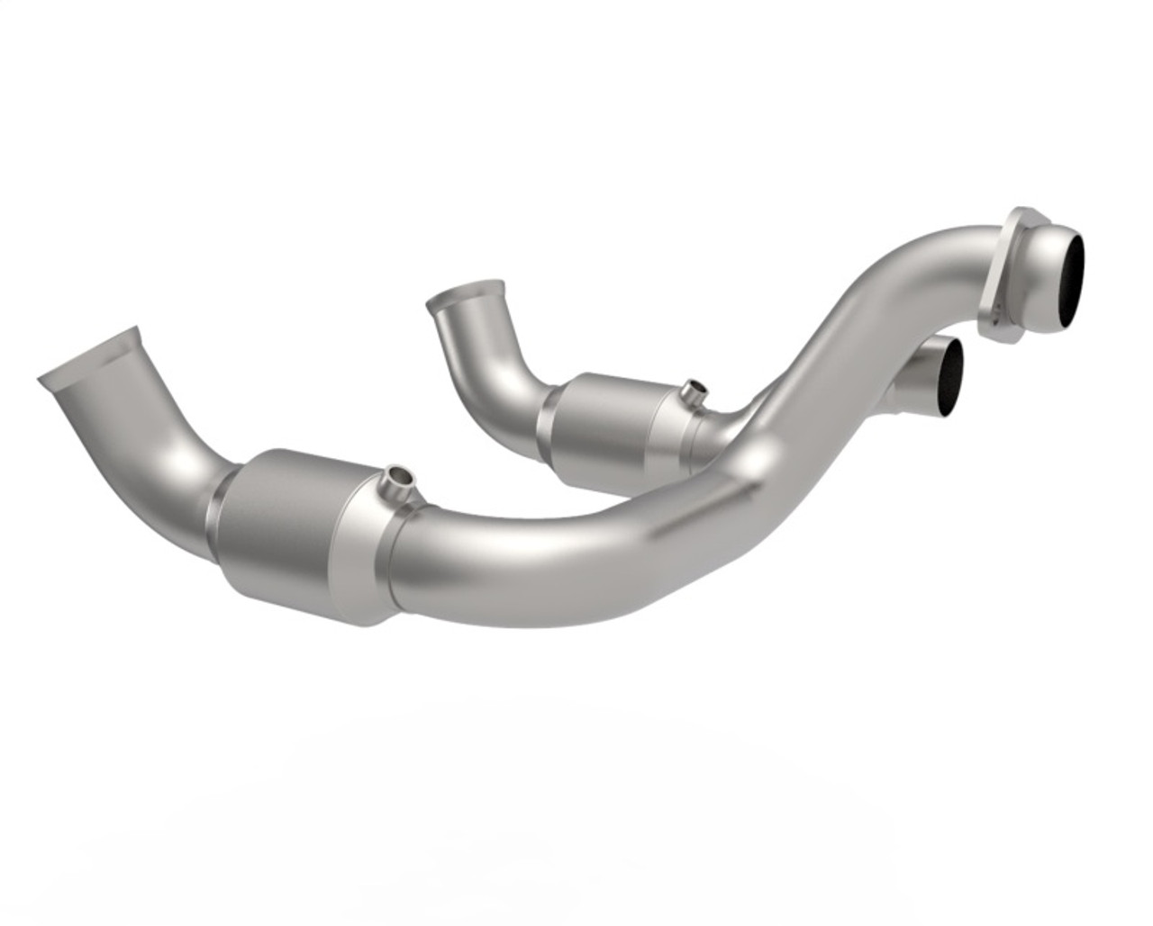 Kooks 20-22 Ford F250 7.3L V8 / Ford F350 7.3L V8 2in x 3in SS Headers w/ H.O. Green Catted Conn - 1400H640 Photo - Unmounted