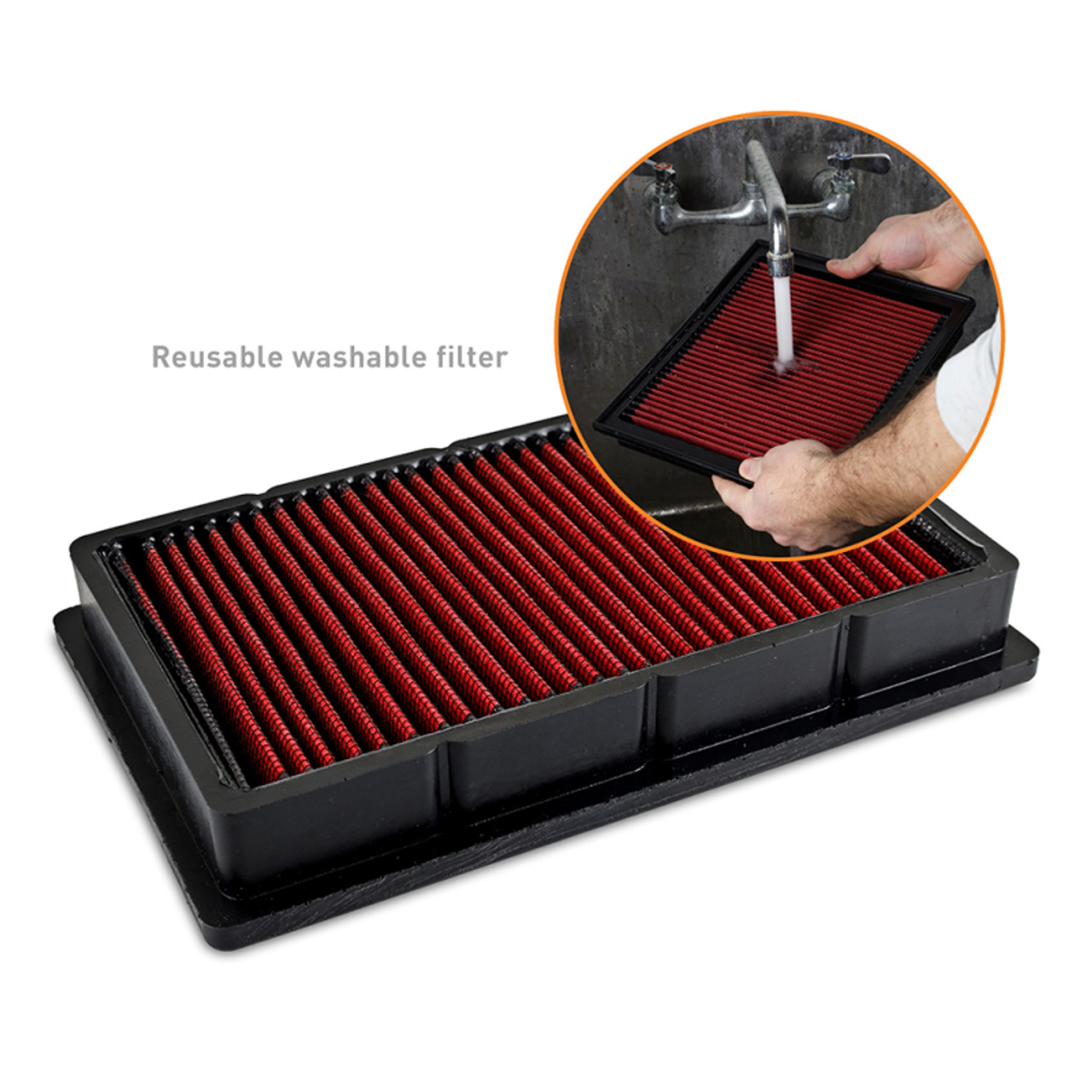 Mishimoto 90-97 Mazda Miata Reusable Drop-In Air Filter - MMAF-MIA-90 User 1