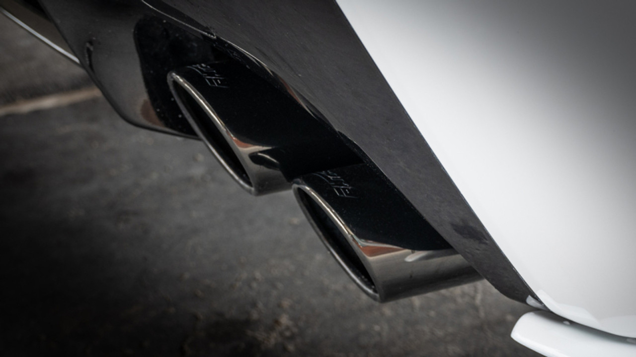 Borla 15-24 Lexus RC F Axle-Back Exhaust System S-Type - Black Chrome - 11981BC Photo - Close Up