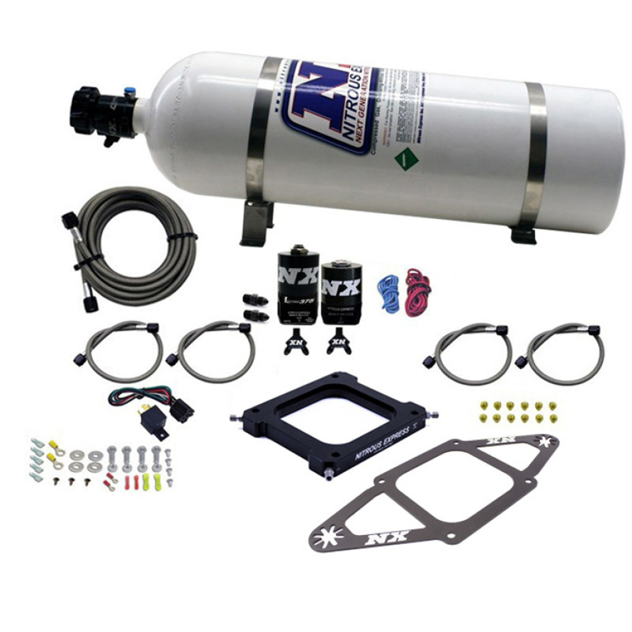 Nitrous Express 4500 Assasin Plate RNC Up to 750hp 15lb Bottle - 67170-15 Photo - Primary
