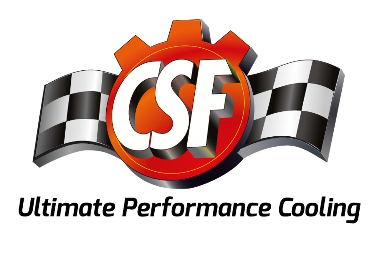 CSF 2022+ Subaru WRX All Aluminum Radiator - Black - 7224B Logo Image