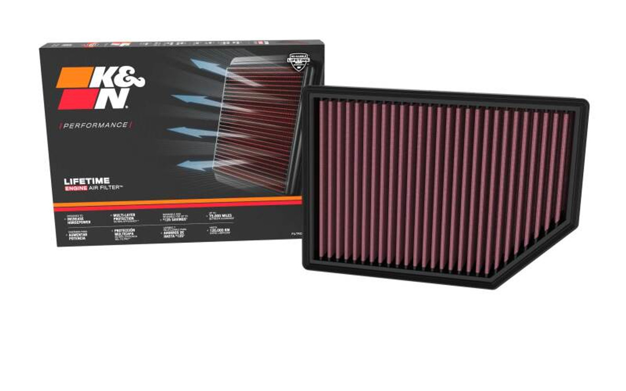 K&N 2022+ Jeep Grand Wagoneer Replacement Air Filter - 33-5125 Photo - out of package