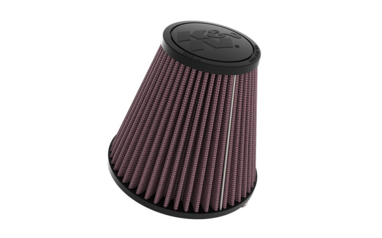 K&N Universal Clamp-On Air Filter 6in Base x 3.5in Top x 6.3125in H - RU-5296 Photo - Primary