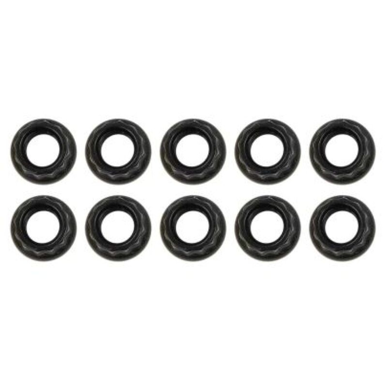 Moroso Black OX Nuts - 1/4-28 (10 Pack) - 38831 User 1