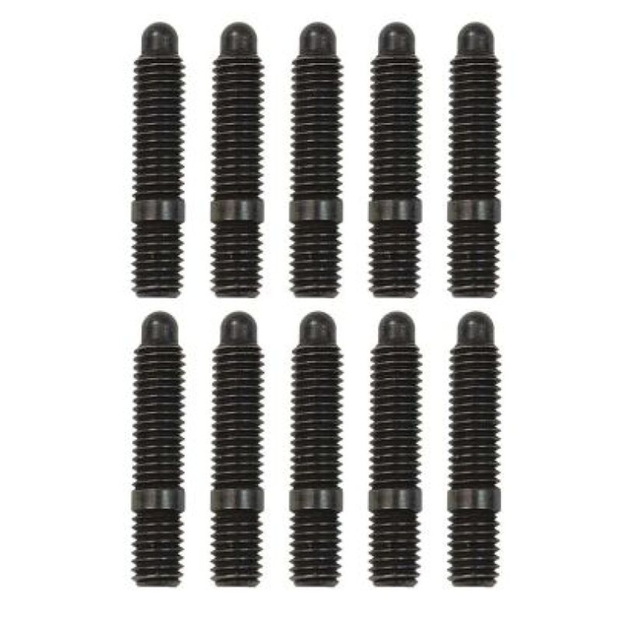 Moroso Bullet Nose Black OX Studs - M8 X 1.25 X 41mm (10 Pack) - 38833 User 1