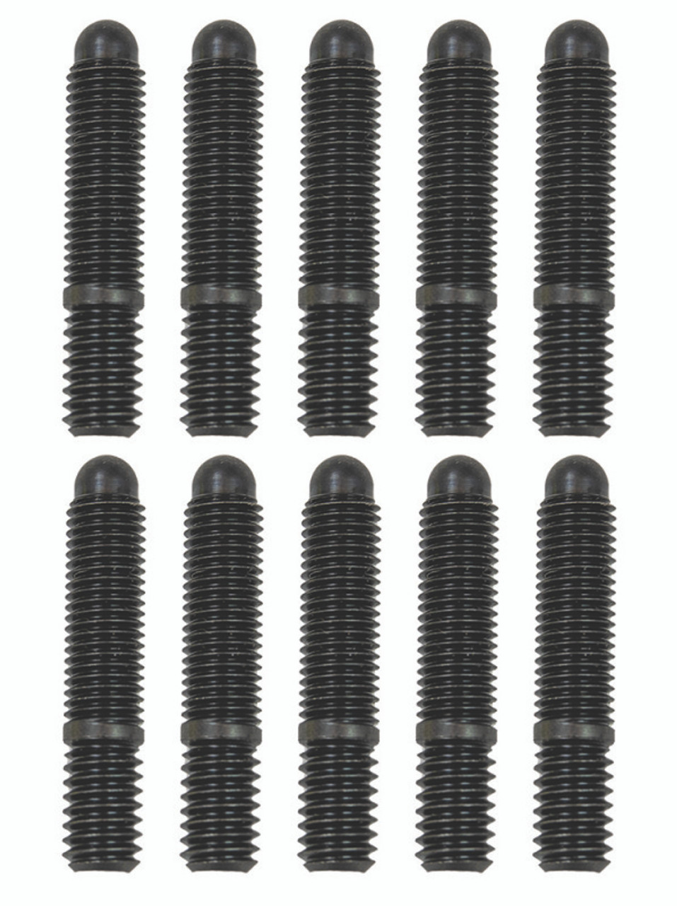 Moroso Bullet Nose Black OX Studs - 5/16-18 X 5/16-24 X 1 5/8 (10 Pack) - 38836 User 1