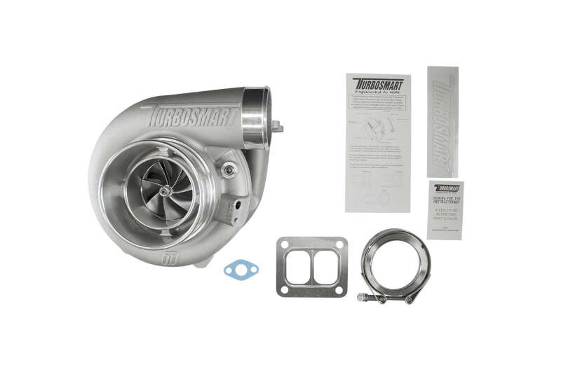 Turbosmart Water Cooled 6870 (Kompact) T4 Divided 1.00AR Externally Wastegated TS-2 Turbocharger - TS-2-6870B-D4100E Photo - Close Up