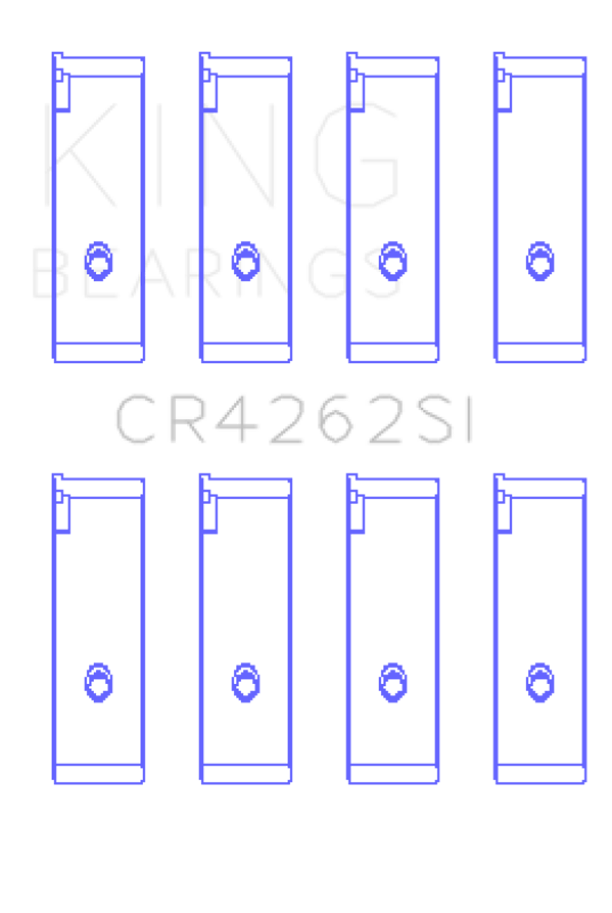 King Engine Bearings Suzuki J18K/J20A (Size +0.75mm) Connecting Rod Bearing Set - CR4262SI0.75 Photo - Primary