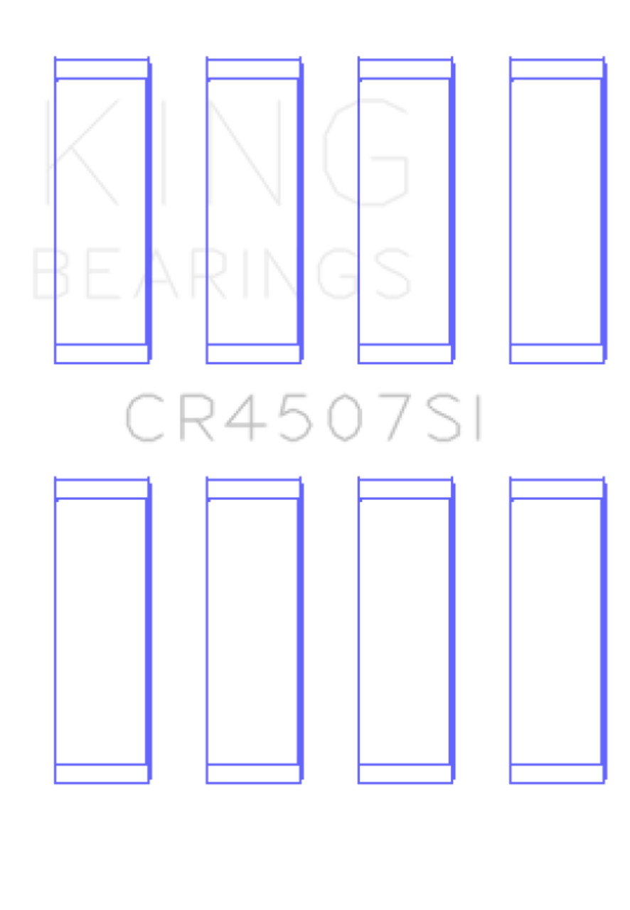 King Engine Bearings Mazda Mzr 2.3L 16V/Ford Duratec 2.3L 16V (Size +0.50mm) Conrod Bearing Set - CR4507SI0.5 Photo - Primary