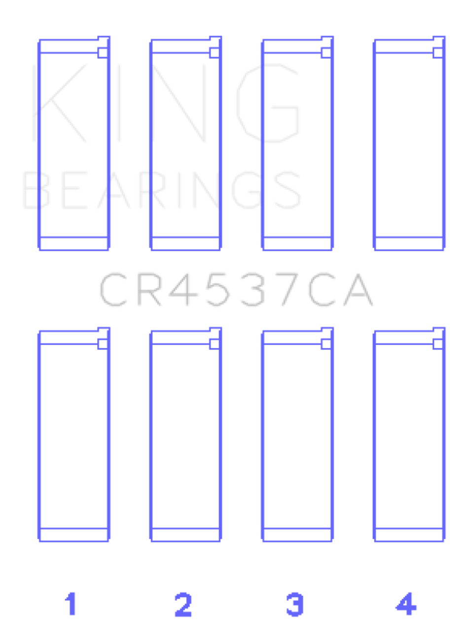 King Engine Bearings Mini Cooper W10B16A (Size +0.25mm) Connecting Rod Bearing Set - CR4537CA0.25 Photo - Primary