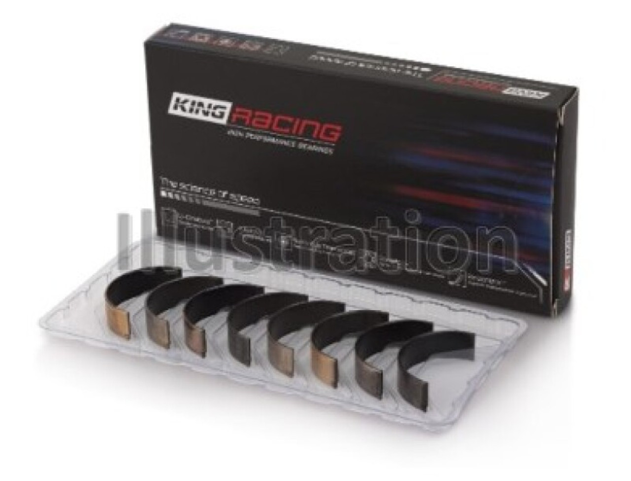 King Engine Bearings Lancia Hf Integrale 2.0L 8V/16V (Size STDX) Connecting Rod Bearing Set - CR4601XPSTDX Photo - Primary