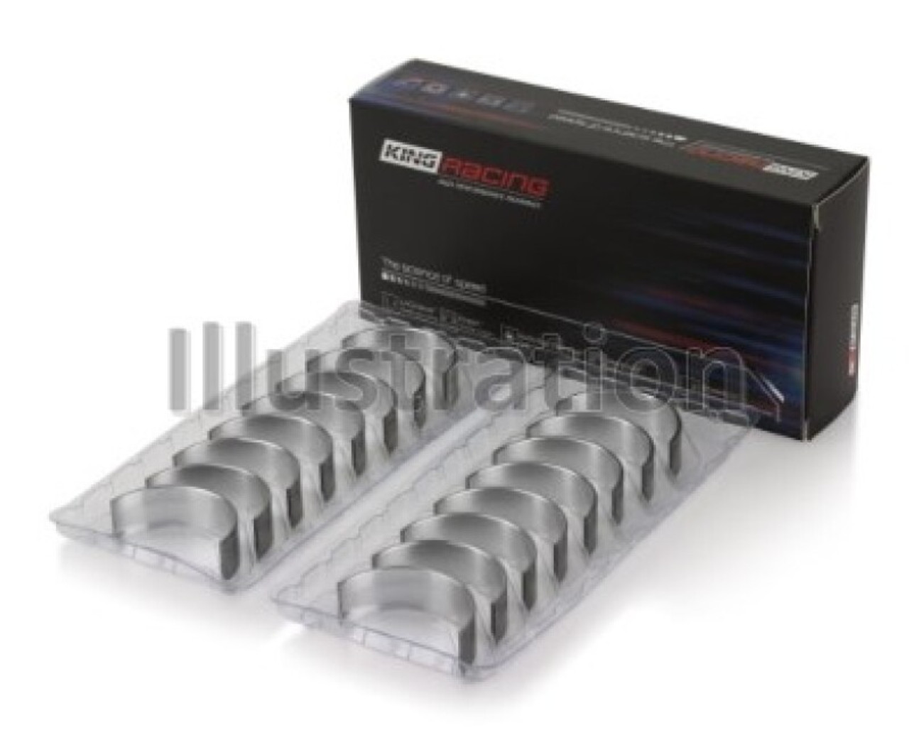 King Engine Bearings Chrysler 361Ci 383Ci (Size STDX) Connecting Rod Bearing Set - CR806HPNDSTDX Photo - Primary
