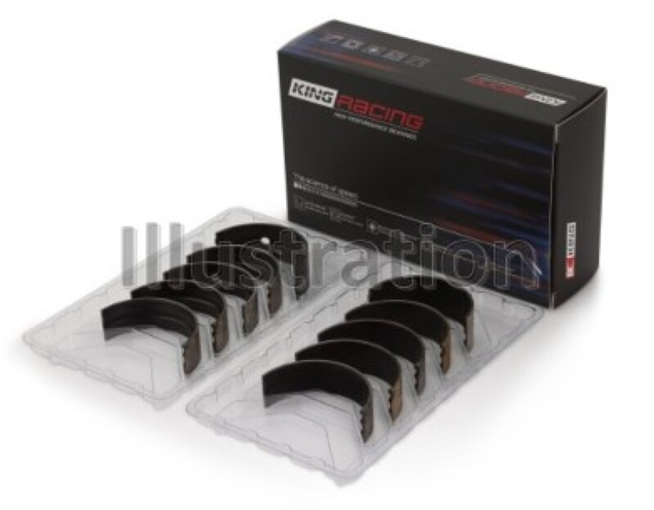 King Engine Bearings Ford Bda (Size STDX) Main Bearing Set - MB512XPSTDX Photo - Primary