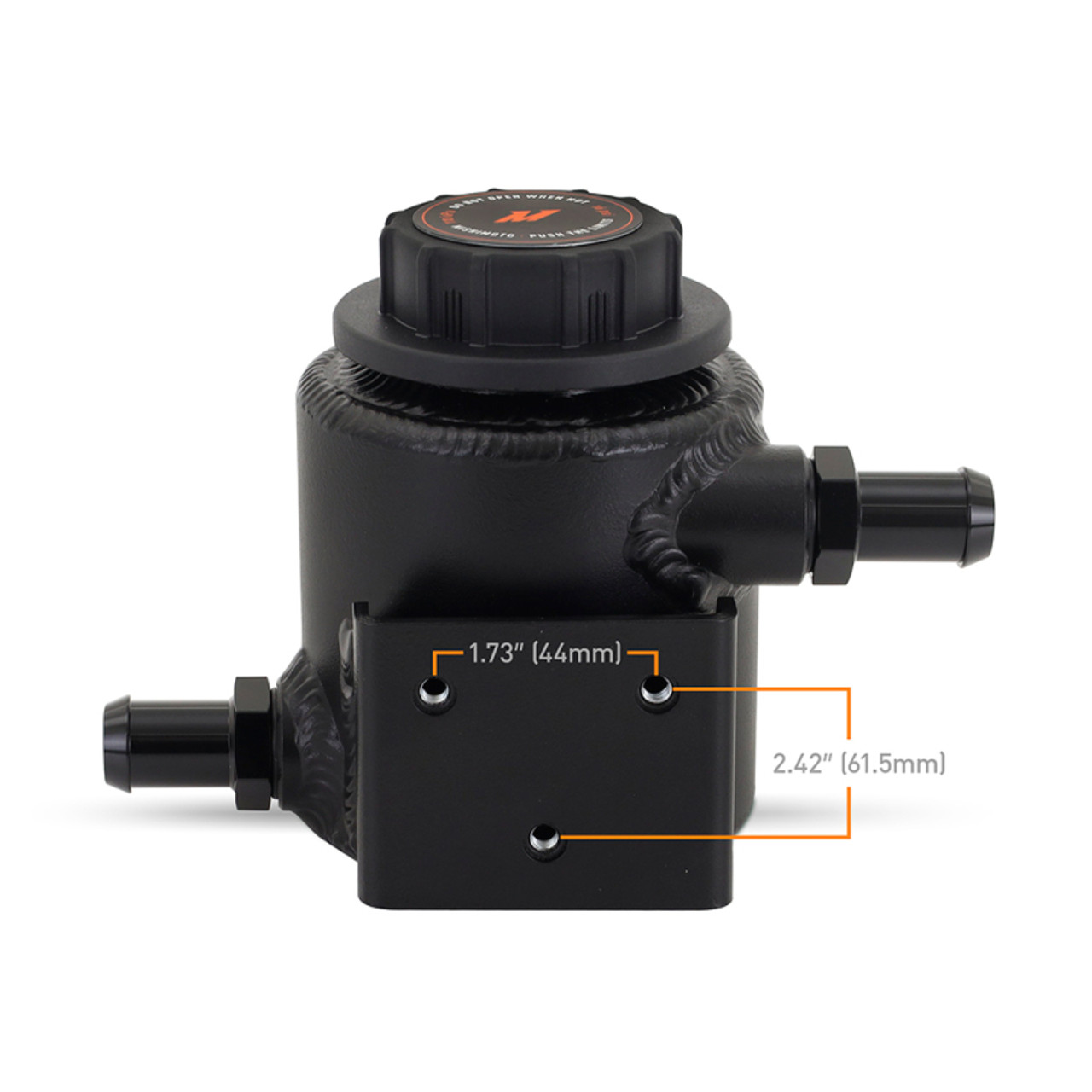 Mishimoto Universal Aluminum Coolant Expansion Tank - MWBK - MMRT-EXP-TRDBK User 1