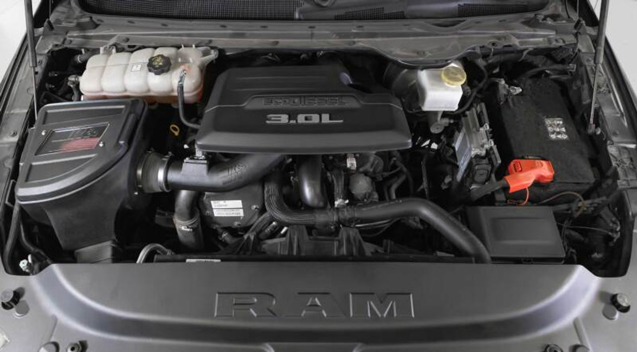 K&N 20-23 RAM 1500 V6 3.0L Diesel Performance Air Intake System - 63-1586 Photo - Mounted