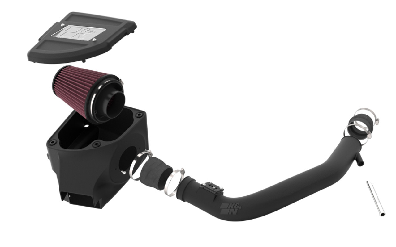 K&N 20-23 RAM 1500 V6 3.0L Diesel Performance Air Intake System - 63-1586 Photo - out of package