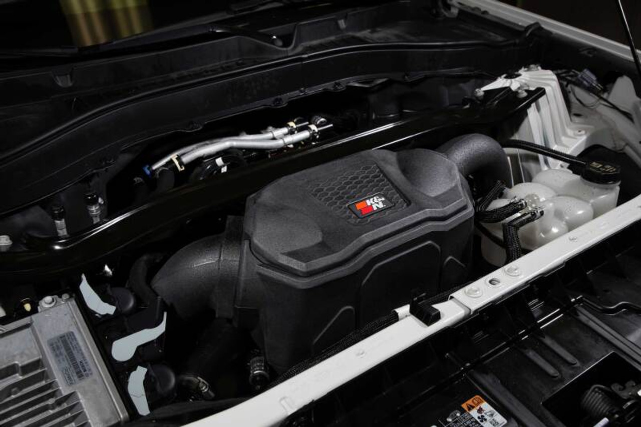 K&N 20-24 Ford Explorer 3.0L V6 / 20-24 Lincoln Aviator 3.0L V6 Performance Air Intake System - 63-2622 Photo - Mounted