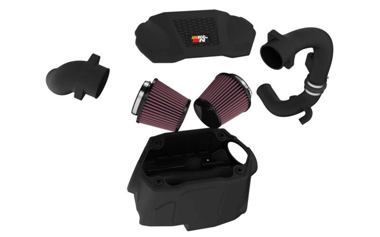 K&N 20-24 Ford Explorer 3.0L V6 / 20-24 Lincoln Aviator 3.0L V6 Performance Air Intake System - 63-2622 Photo - out of package