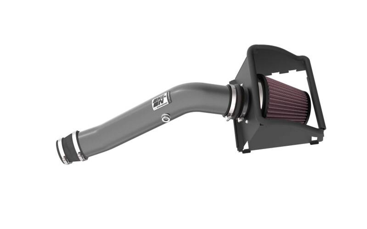 K&N 18-24 Ford F150 3.3L V6 Performance Air Intake System w/ Red Air Filter - 77-2619KC Photo - Primary