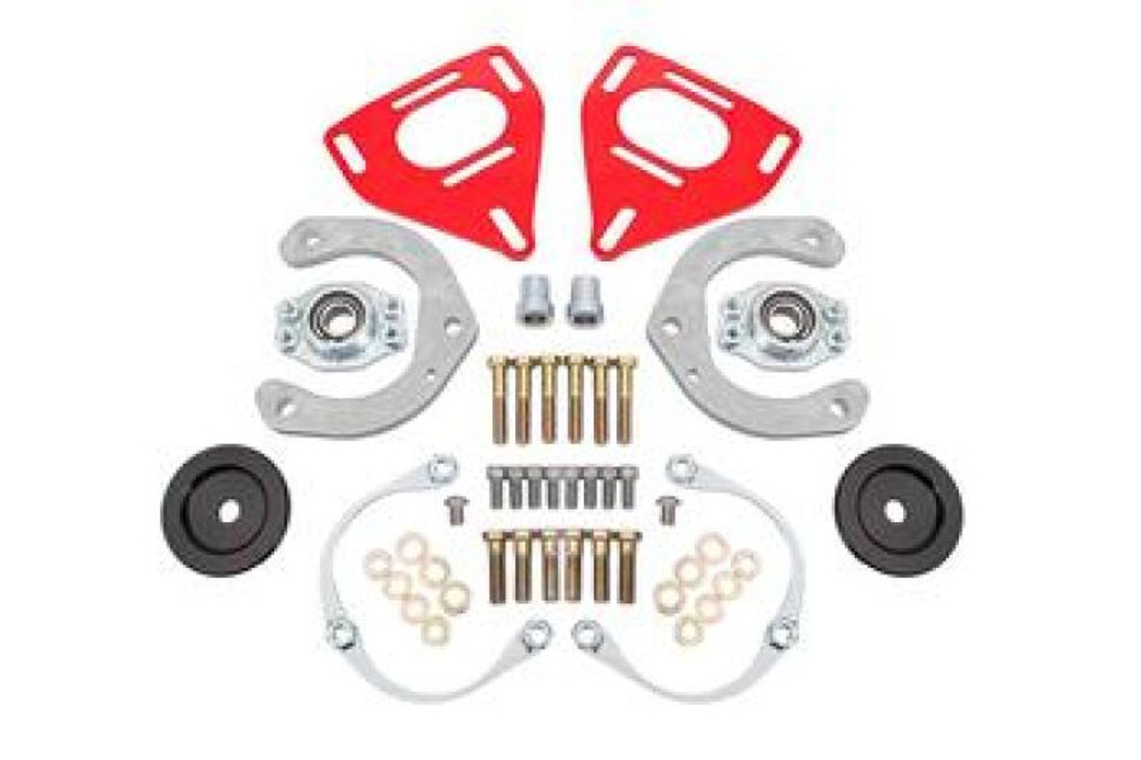 BMR 16-24 Chevrolet Camaro Caster Camber Plates (Coil-Over Only) - Red - WAK361R User 1