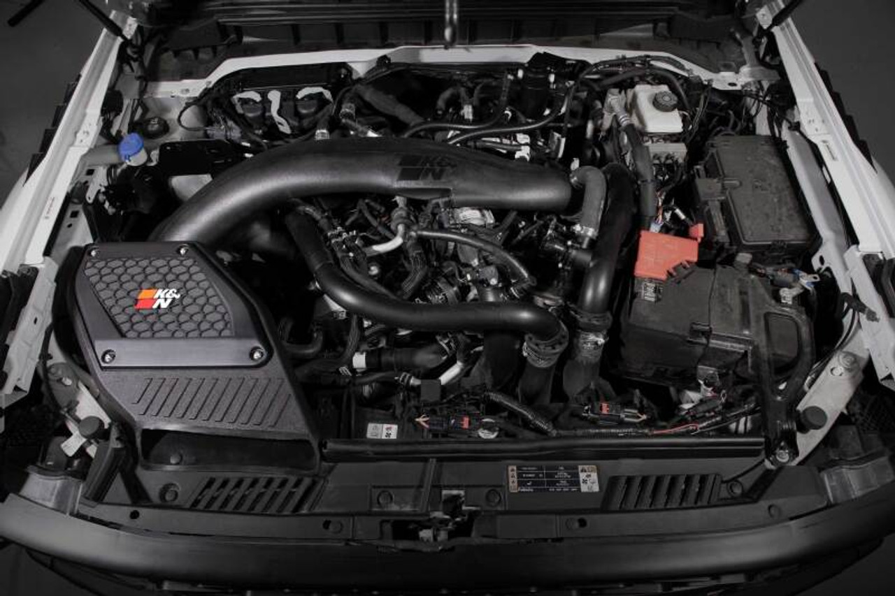 K&N 2023 Ford Bronco Raptor V6 3.0L F/I 63 Series Aircharger Performance Air Intake System - 63-2625 Photo - Mounted