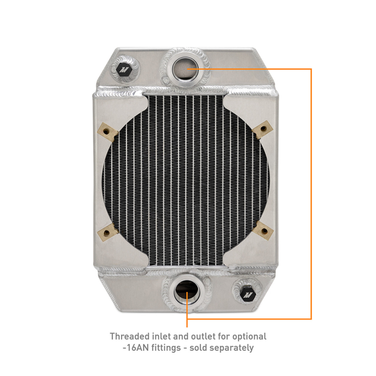 Mishimoto Universal Drag Race Performance Aluminum Radiator - Natural - MMRAD-UNI-DRGN User 1