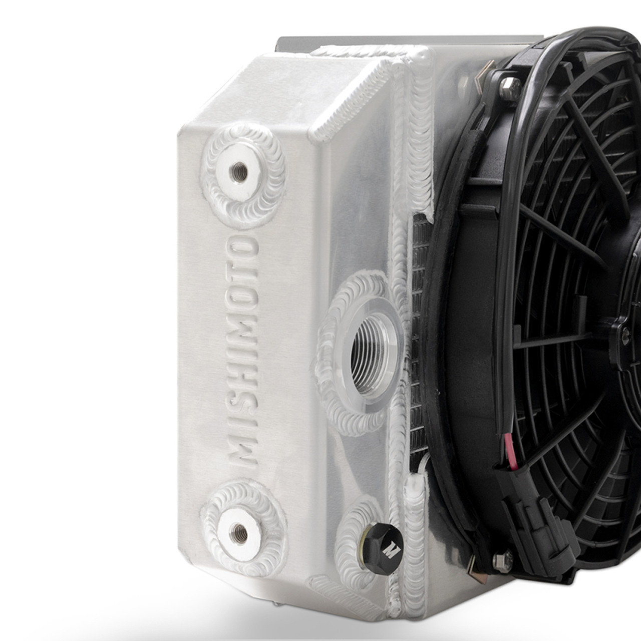 Mishimoto Universal Drag Race Performance Aluminum Radiator - Natural - MMRAD-UNI-DRGN User 1