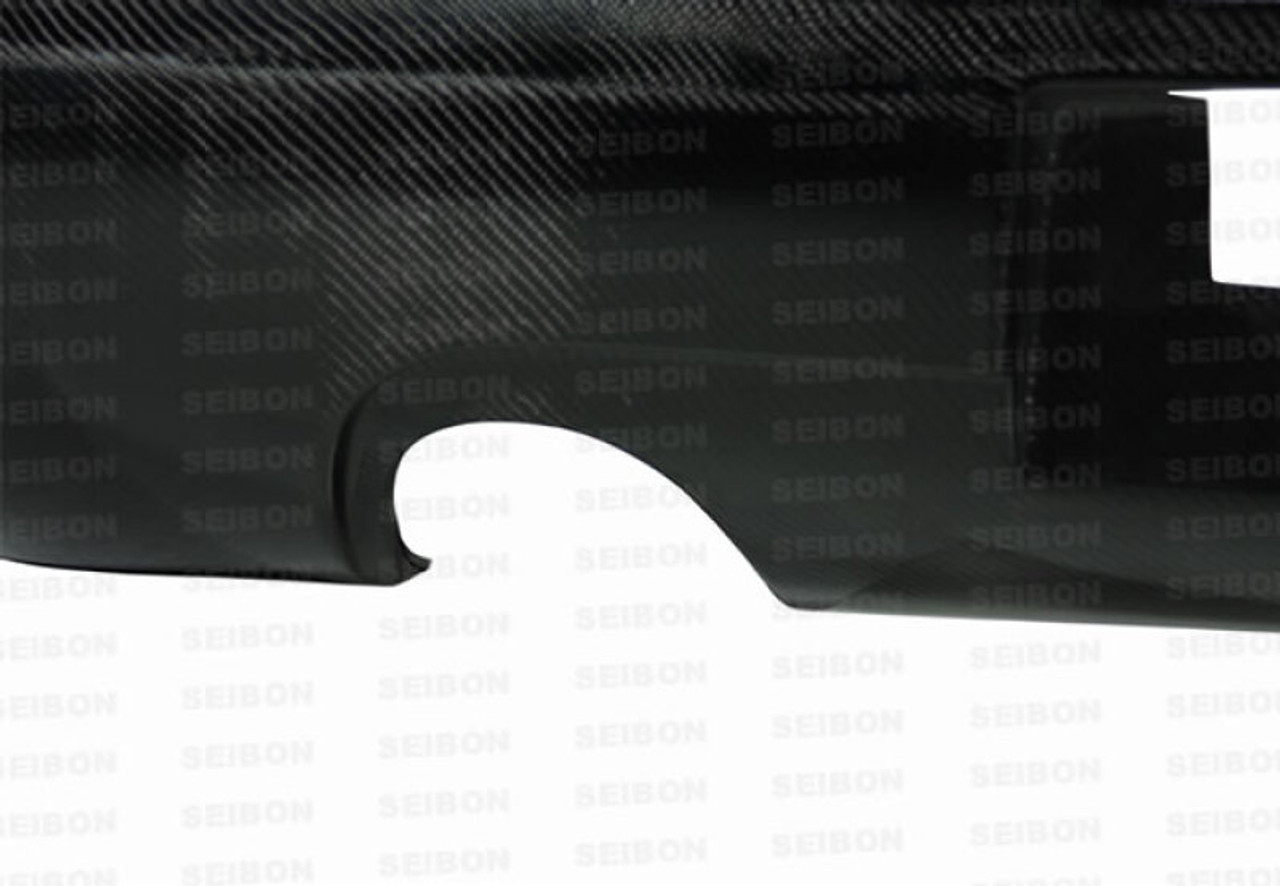 Seibon 2003-2007 Infiniti G35 Coupe TS-Style Carbon Fiber Rear Lip - RL0305INFG352D-TS Photo - Primary