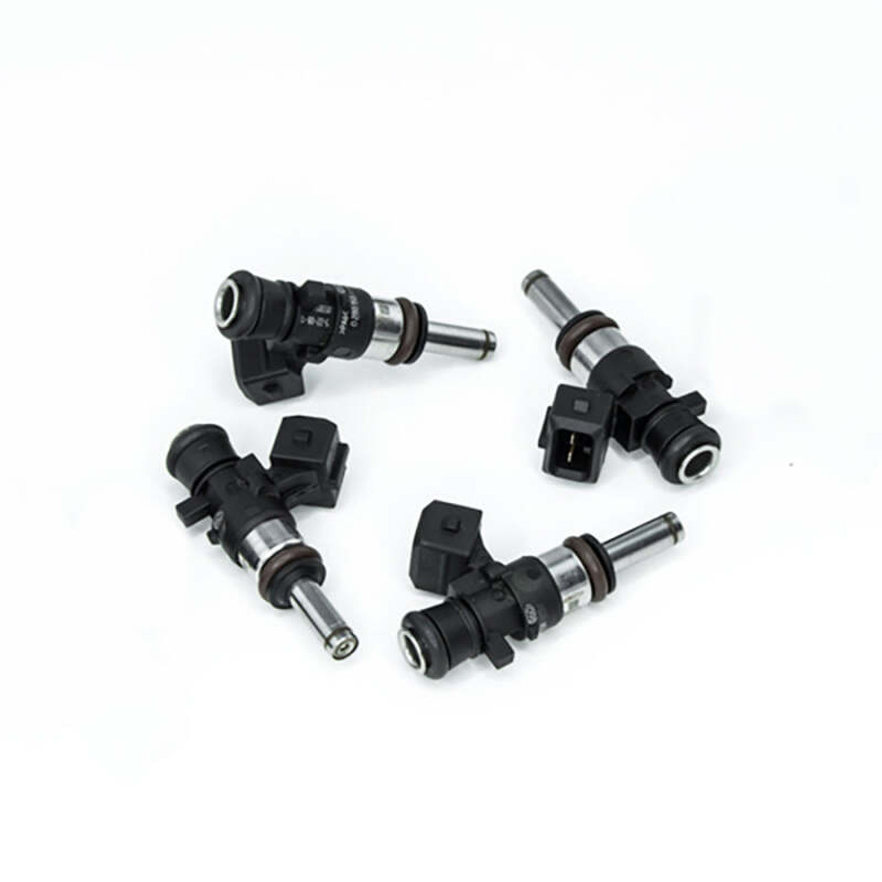 Deatschwerks Bosch EV14 Universal 40mm Compact Matched Set of 4 Injectors 500cc (Extended Nozzle) - 16MX-00-0500-4 Photo - Primary
