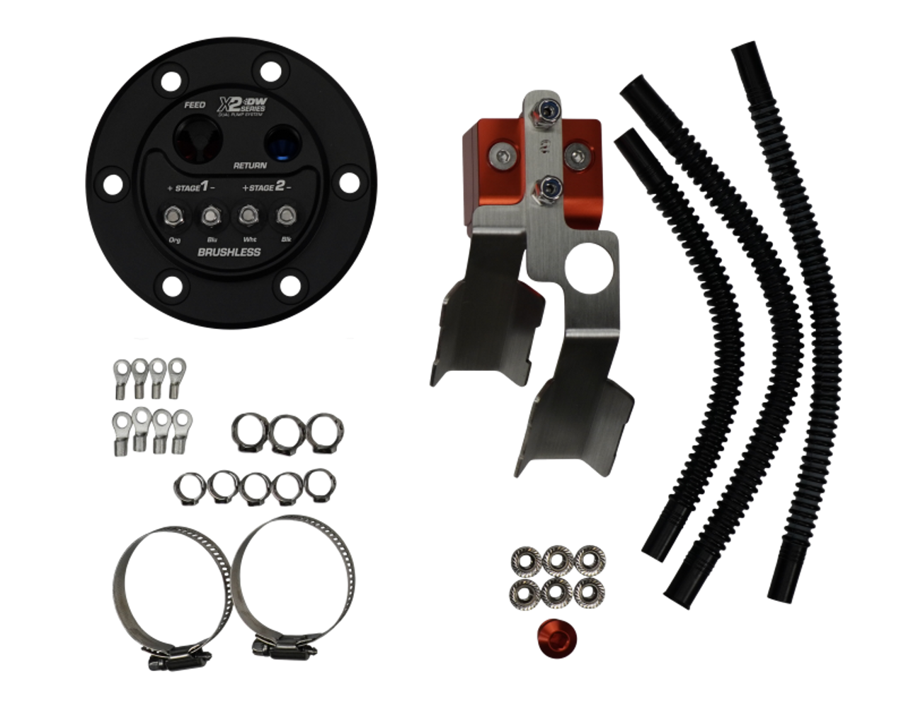 Deatschwerks X2 Pump Hanger for 92-00 Honda Civic / 94-01 Acura Integra - 9-000-7043 Photo - Primary