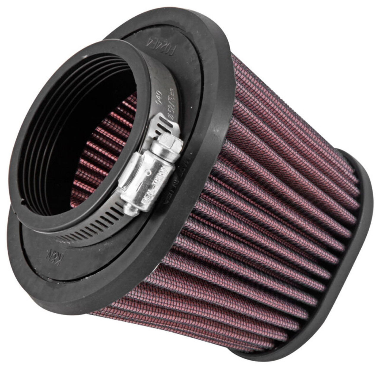 K&N Universal Clamp-On Air Filter (2-7/16in FLG - 4-1/2x3-3/4in B - 3x2in T - 4in H) - RE-0961 Photo - lifestyle view