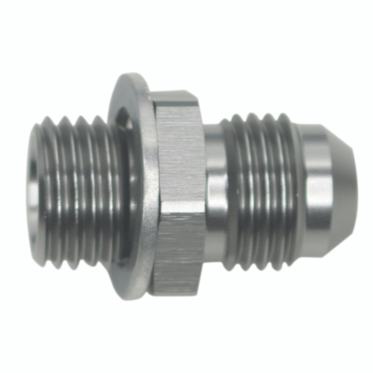 DeatschWerks 6AN Male Flare to M14 X 1.5 Male Metric Adapter  (Incl. Crush Washer) - Titanium - 6-02-0614 Photo - Primary