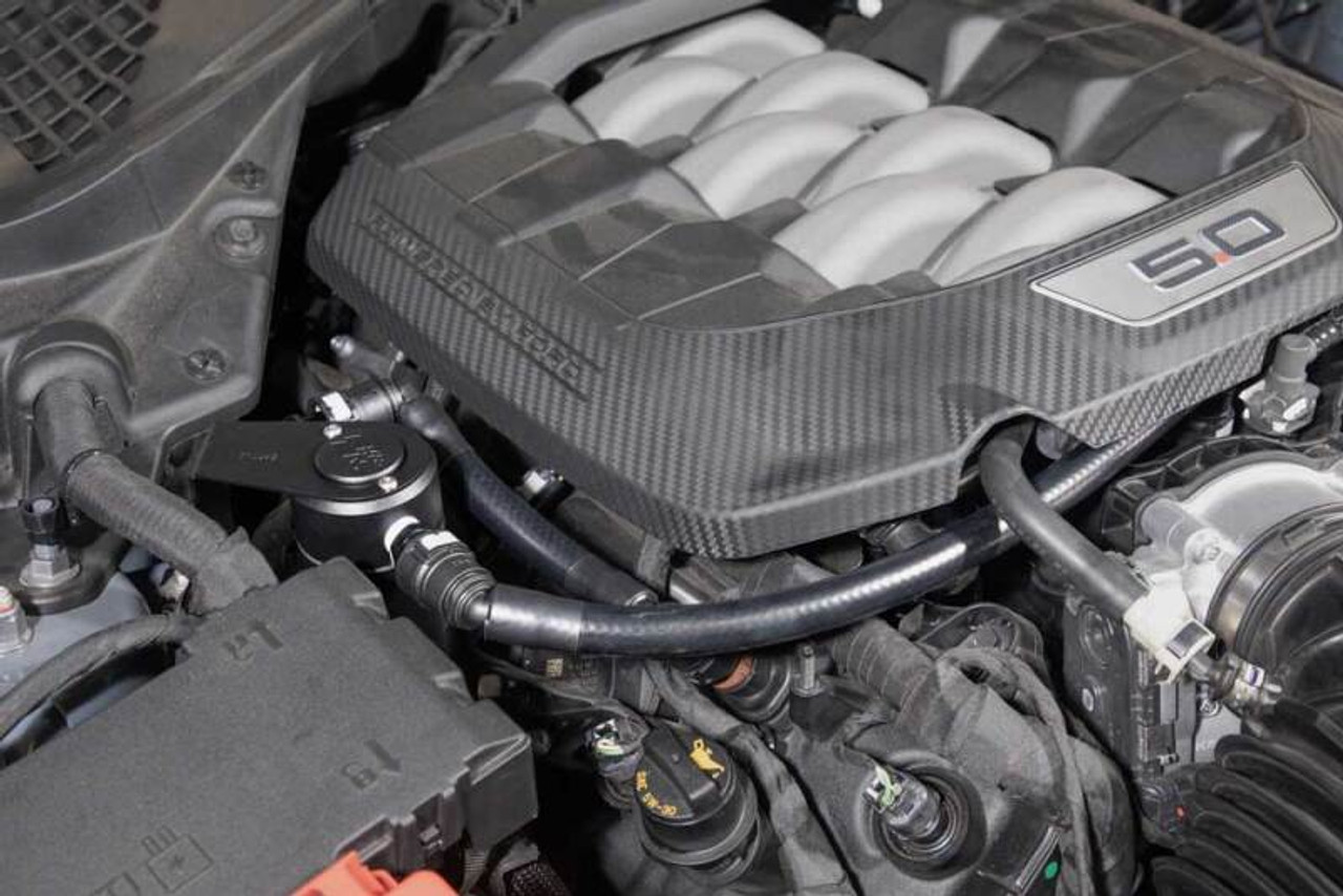 K&N 2024 Ford Mustang Catch Can / Oil Separator - 81-0833 Photo - Mounted
