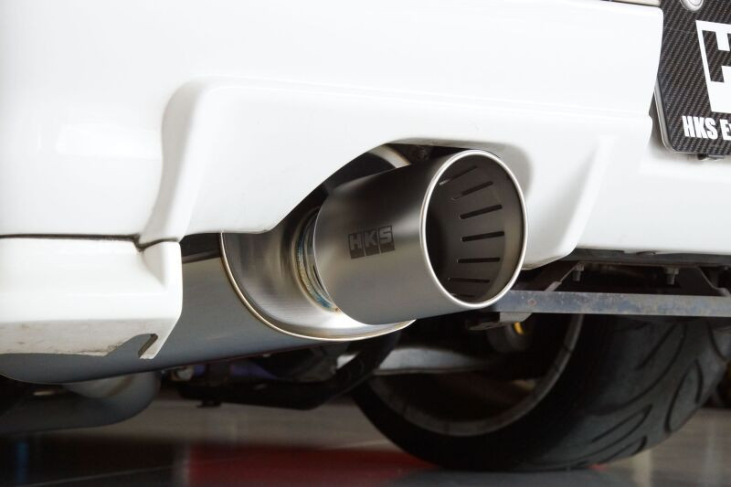 HKS 99-02 Nissan Skyline GT-R GF-BNR34 RB26DETT URBAN MATTE Edition Super Turbo Muffler - 31029-AN013 Photo - Close Up