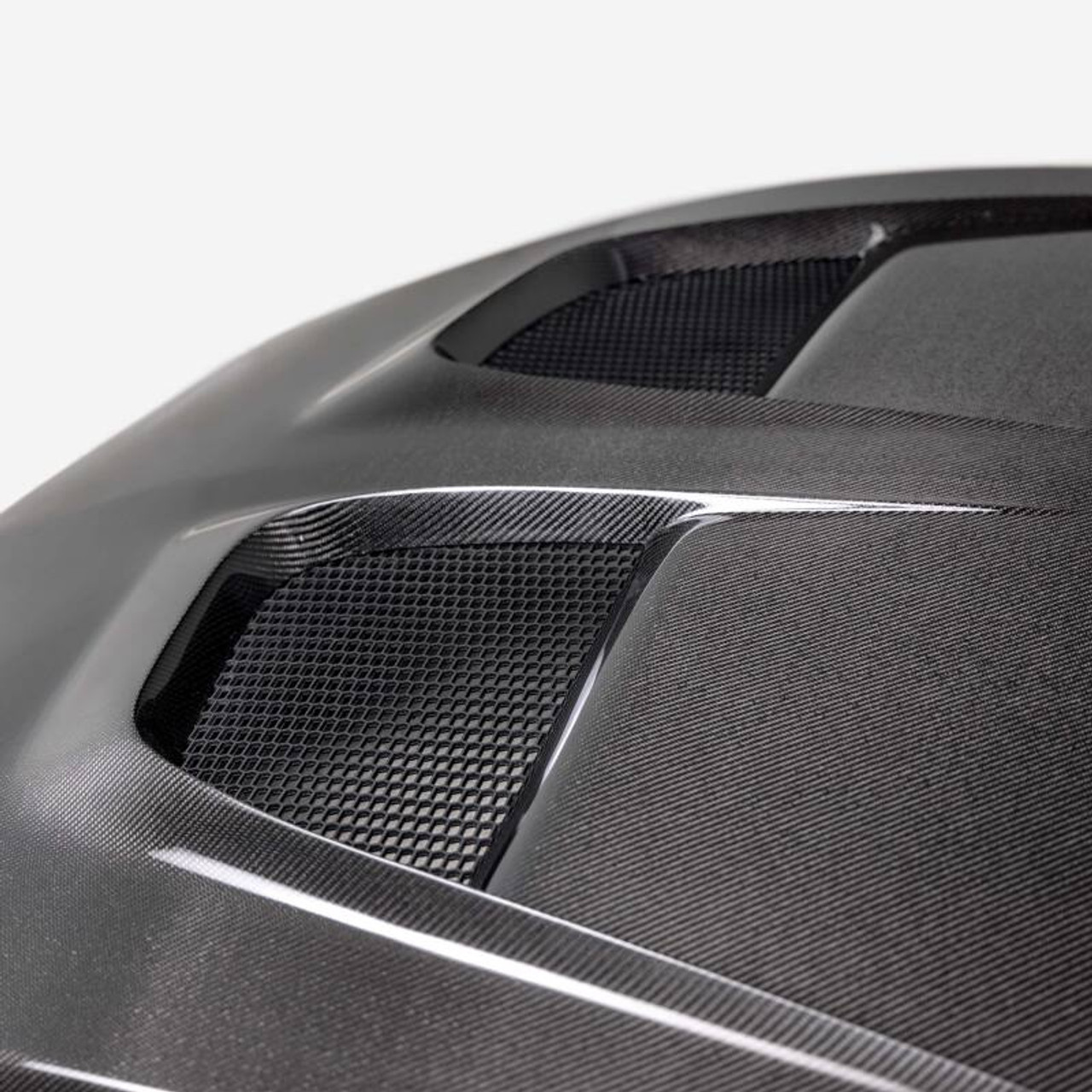 Anderson Composites 2024 Ford Mustang Type-GTD Double Sided Carbon Fiber Hood - AC-HD24FDMU-GTD-DS User 1